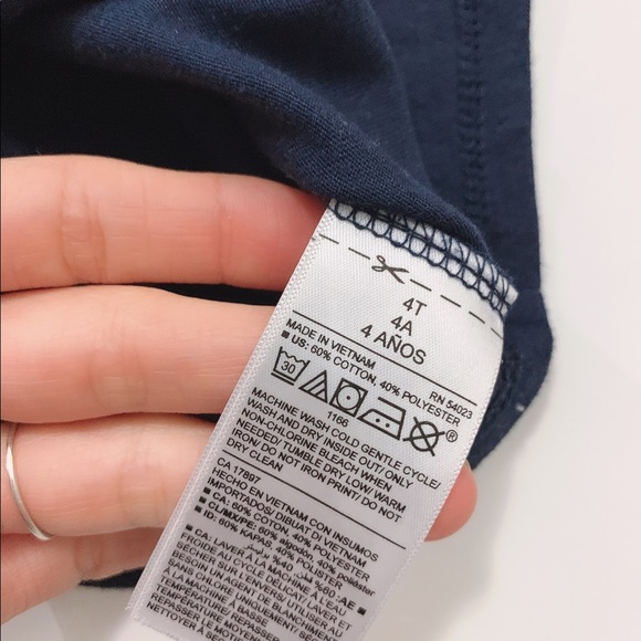 KIDS TODDLER OLD NAVY Jersey Top 4T - Picture 3 of 6